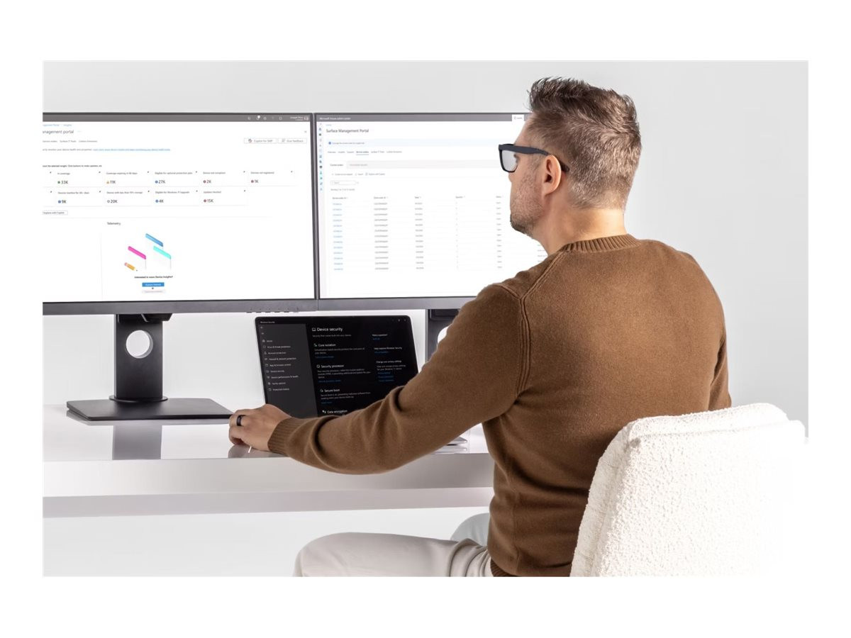 Лаптоп Microsoft Surface Laptop 7, 15" 3:2 600cd/m² IPS, Intel Core Ultra 7 (Series 2), 32GB LPDDR5X, 1TB SSD PCIe 4.0, Windows 11 Pro - EP2-21514 - 5