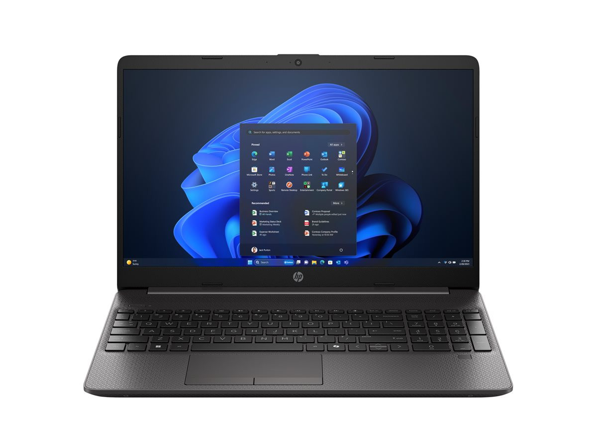 Лаптоп HP 250 G9, 15.6" Full HD, Intel Core 5 120U, 8GB DDR5, 512GB SSD, FreeDOS - B39ZCAT - 1