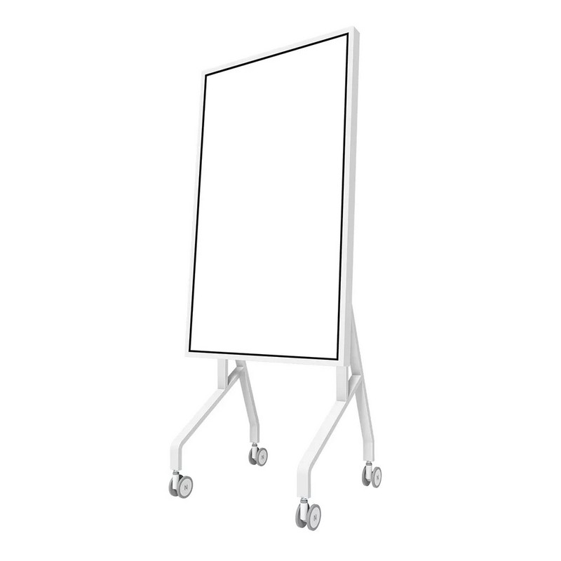 Стойка Neomounts Move Go Flip, 55"-65" (139.7-165.1 cm), Ротационна, Регулируема височина 127-142.6 cm, Максимално натоварване 50 кг - FL50-515WH1 - 3