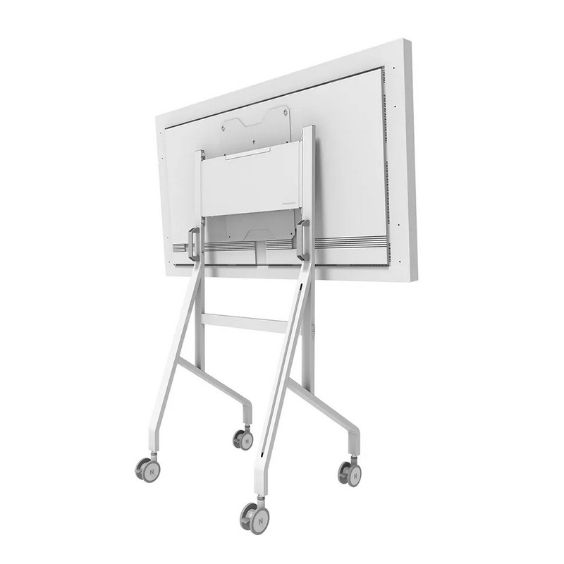 Стойка Neomounts Move Go Flip, 55"-65" (139.7-165.1 cm), Ротационна, Регулируема височина 127-142.6 cm, Максимално натоварване 50 кг - FL50-515WH1 - 5