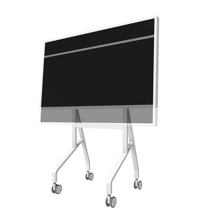 Стойка Neomounts Move Go Flip, 55"-65" (139.7-165.1 cm), Ротационна, Регулируема височина 127-142.6 cm, Максимално натоварване 50 кг - FL50-515WH1 - 7