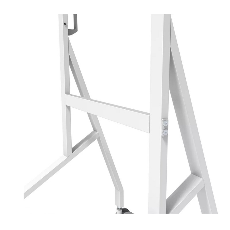 Стойка Neomounts Move Go Flip, 55"-65" (139.7-165.1 cm), Ротационна, Регулируема височина 127-142.6 cm, Максимално натоварване 50 кг - FL50-515WH1 - 12