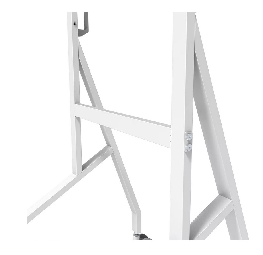 Стойка Neomounts Move Go Flip, 55"-65" (139.7-165.1 cm), Ротационна, Регулируема височина 127-142.6 cm, Максимално натоварване 50 кг - FL50-515WH1 - 12
