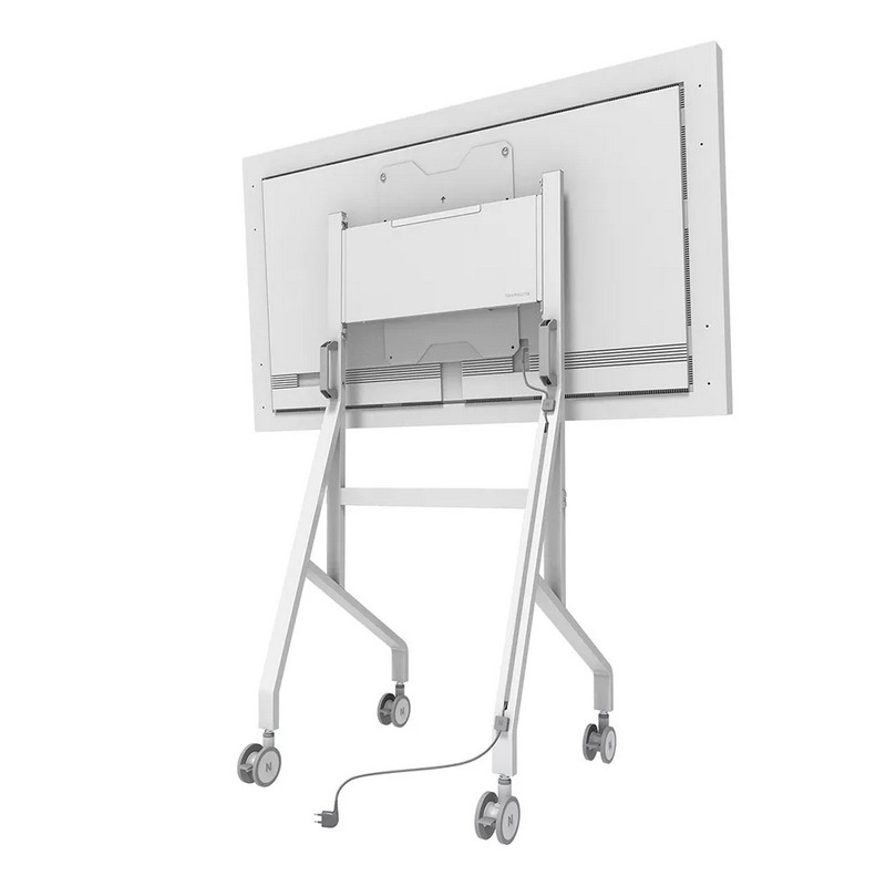 Стойка Neomounts Move Go Flip, 55"-65" (139.7-165.1 cm), Ротационна, Регулируема височина 127-142.6 cm, Максимално натоварване 50 кг - FL50-515WH1 - 14