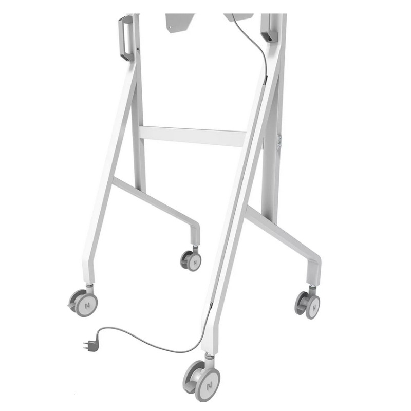 Стойка Neomounts Move Go Flip, 55"-65" (139.7-165.1 cm), Ротационна, Регулируема височина 127-142.6 cm, Максимално натоварване 50 кг - FL50-515WH1 - 15