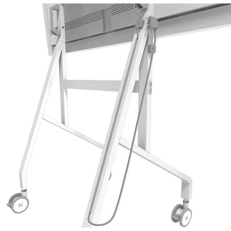 Стойка Neomounts Move Go Flip, 55"-65" (139.7-165.1 cm), Ротационна, Регулируема височина 127-142.6 cm, Максимално натоварване 50 кг - FL50-515WH1 - 16