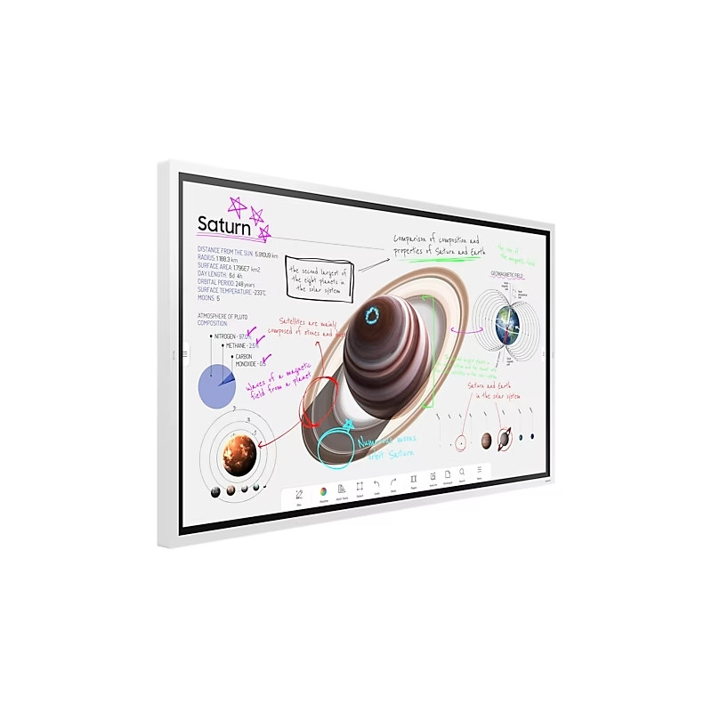 Монитор Samsung Flip PRO WM65B, 65" 4K VA, 8ms, 350cd/m² - LH65WMBWBGCXEN_S - 3