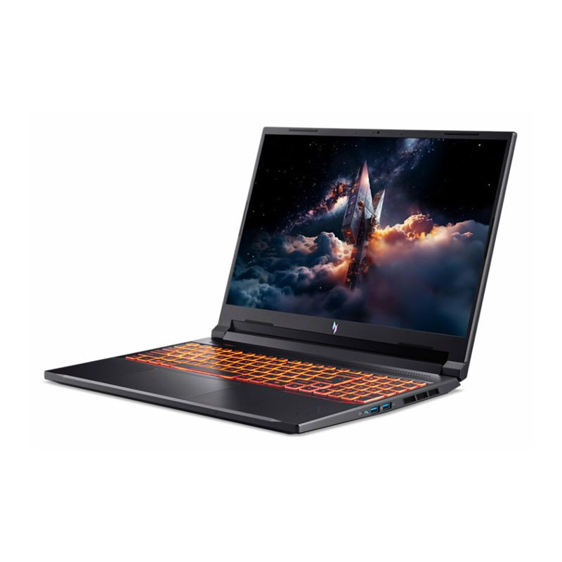 Лаптоп ACER Nitro ANV16-72-75K8, 16" WQXGA 180Hz, Intel Core 7 240H, RTX 5060 8GB, 16GB DDR5 5600MHz, 1TB SSD, ESHELL - NH.QUSEX.002 - 3