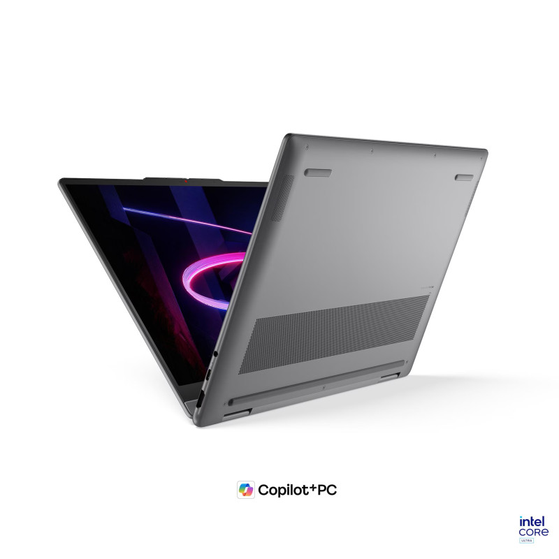 Лаптоп Lenovo Yoga 7 2-in-1 14IPH11 Aura Edition, 14" 2.8K OLED 120Hz, Intel Core Ultra 7 355, 32GB LPDDR5X, 1TB SSD, Windows 11 Home - 83TC002ABM - 9