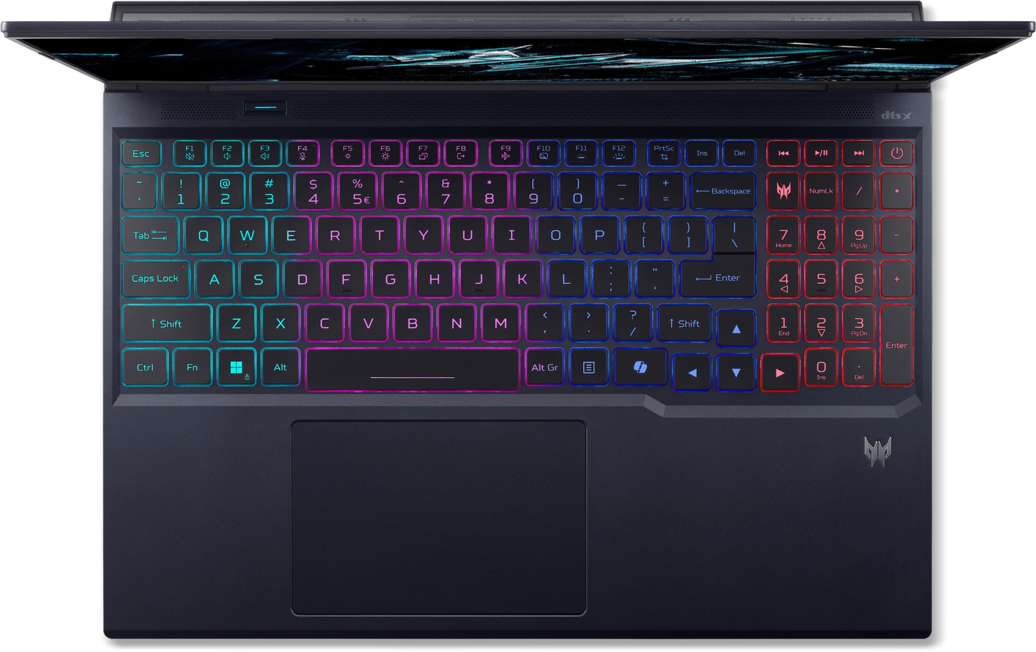 Лаптоп ACER Predator Helios Neo 16 AI PHN16-73-9649, 16" WQXGA 240Hz, Intel Core Ultra 9 275HX, RTX 5070 Ti 12GB, 16GB DDR5 6400MHz, 1TB SSD NVMe, ESHELL - NH.QX4EX.001 - 2