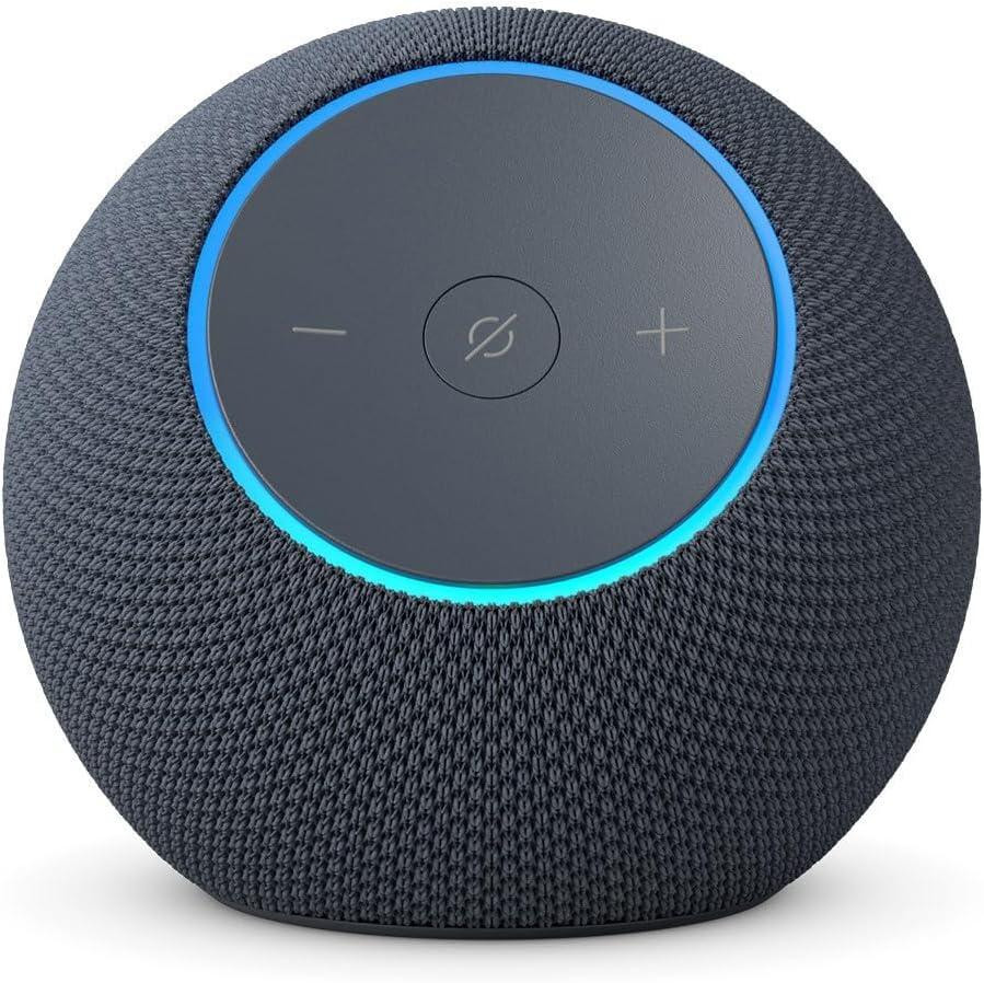 Преносима смарт тонколона Amazon Echo Dot Max 2025, Bluetooth/Wi-Fi, 20W, черна - B0DKLFHZDH - 1