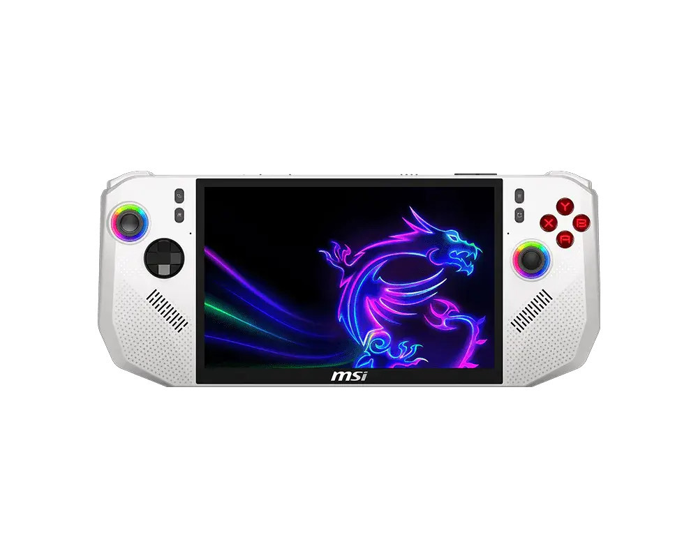 Игрова конзола MSI CLAW A8 BZ2EM-057GR, 8" FHD+ (1920x1200) 120Hz, AMD Ryzen Z2 Extreme, AMD Radeon 890M, 24GB LPDDR5X, 1TB SSD, Windows 11 Home - CLAW A8 BZ2EM-057GR - 1