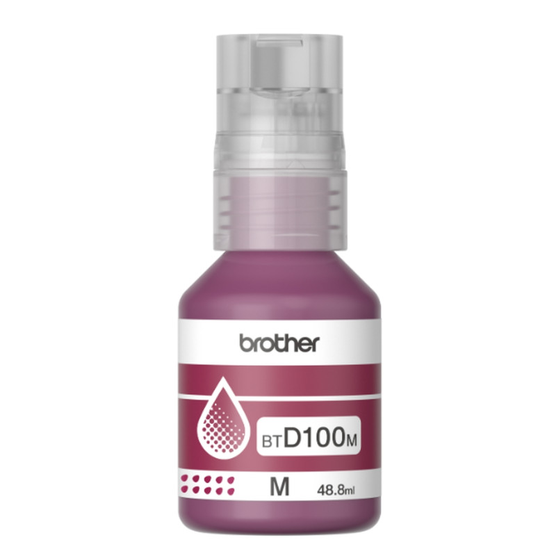 Консуматив Brother BT-D100M, Magenta, 48.8ml, 5000 страници - BTD100M - 1