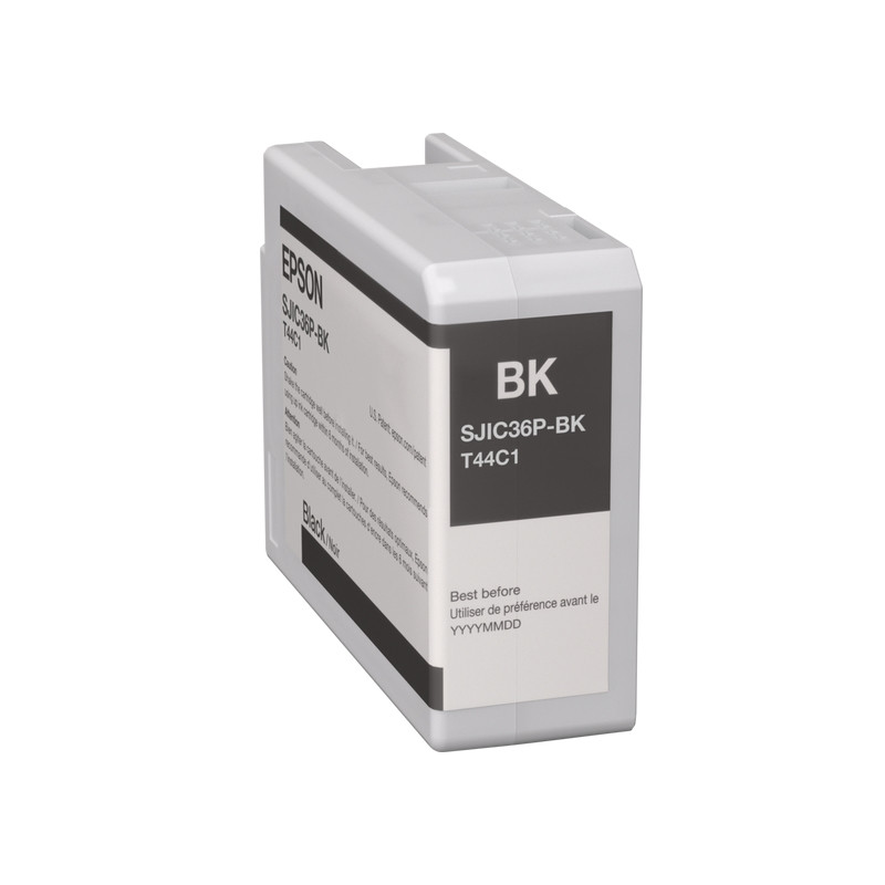 Мастилена касета Epson SJIC36P, 80ml Black - C13T44C140 - 1