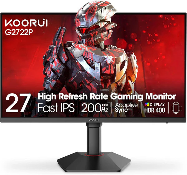 Монитор KOORUI G2722P, 27" QHD IPS 200Hz - 1