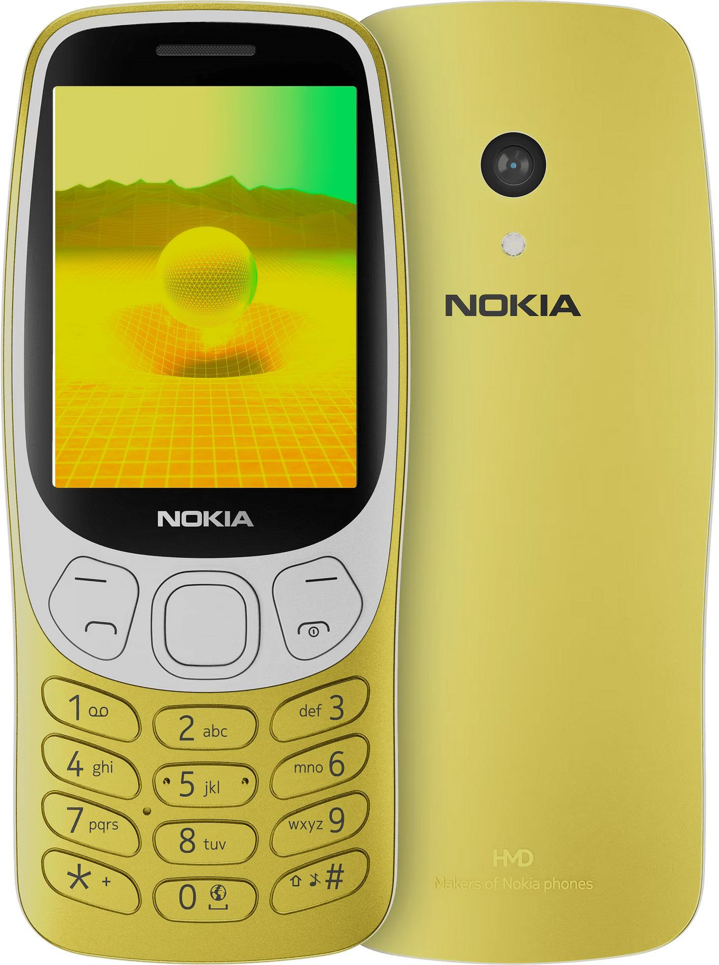 Мобилен телефон NOKIA 3210 4G, 2.4" QVGA, Unisoc T107, 64MB RAM, 128MB памет, S30+ - 1GF025CPD4L08 - 1