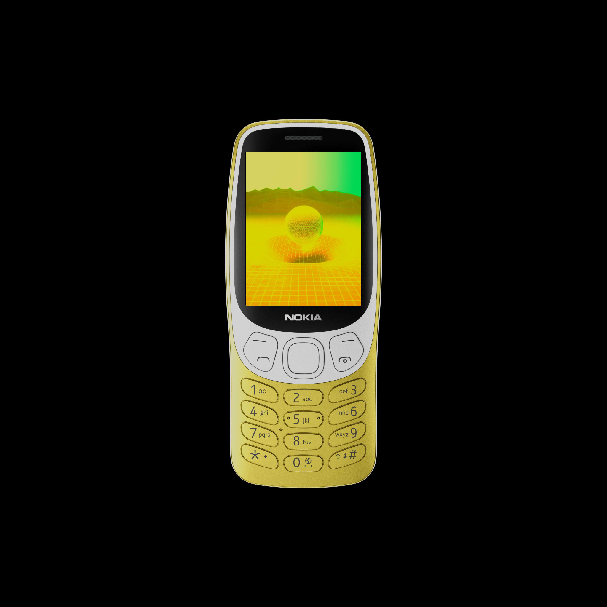 Мобилен телефон NOKIA 3210 4G, 2.4" QVGA, Unisoc T107, 64MB RAM, 128MB памет, S30+ - 1GF025CPD4L08 - 2