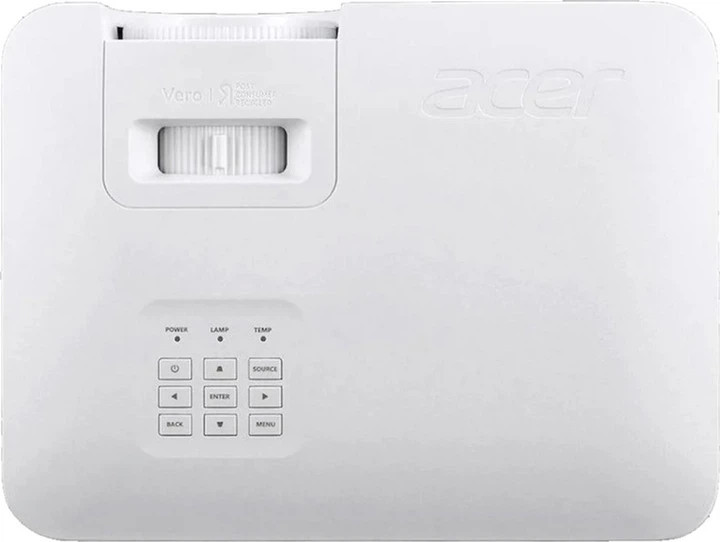Мултимедиен проектор Acer Vero PL2810G, 4K UHD (3840x2160), 16:9, 3500 ANSI, лазерен източник на светлина, HDMI, USB, аудио изход - MR.JY911.001 - 3