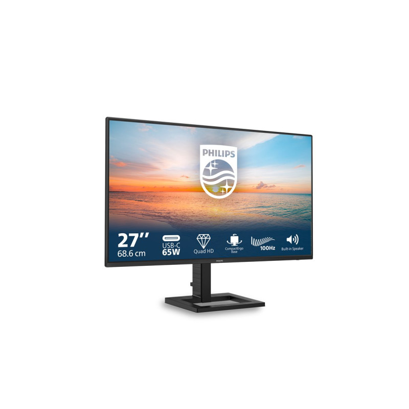 Монитор Philips 27" QHD 2560x1440 IPS 100Hz - 27E1N1600AE/00 - 2