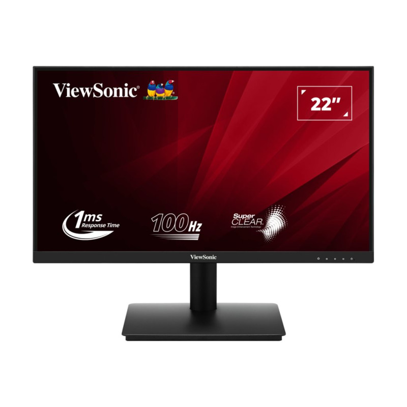 Монитор ViewSonic VA220-H, 22" Full HD VA, 1920x1080, 100Hz, HDMI/VGA - 1
