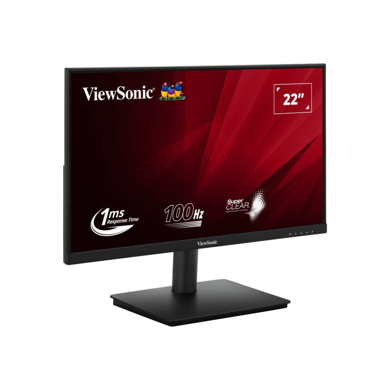 Монитор ViewSonic VA220-H, 22" Full HD VA, 1920x1080, 100Hz, HDMI/VGA - 2