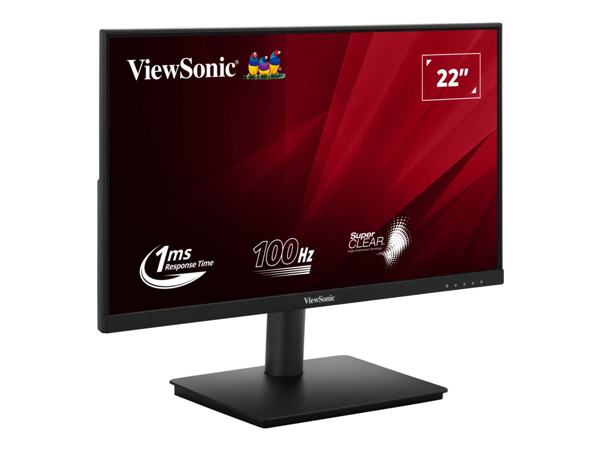 Монитор ViewSonic VA220-H, 22" Full HD VA, 1920x1080, 100Hz, HDMI/VGA - 2