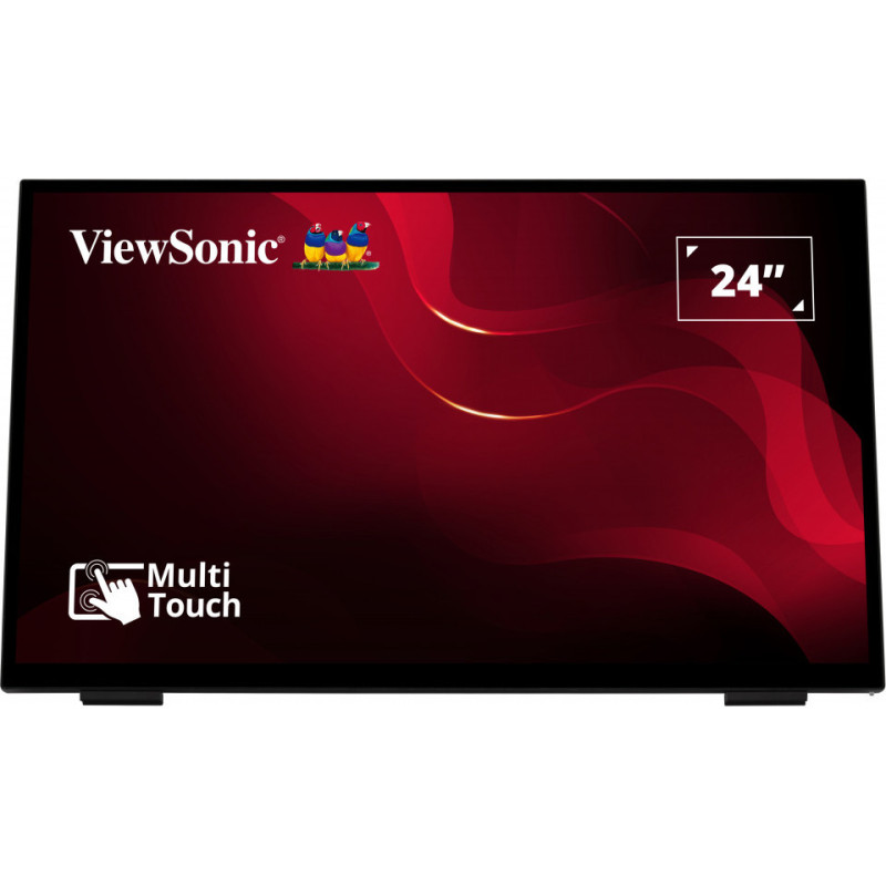 Монитор ViewSonic TD2465, 23.8" Full HD VA 10-точков тъчскрийн - 2