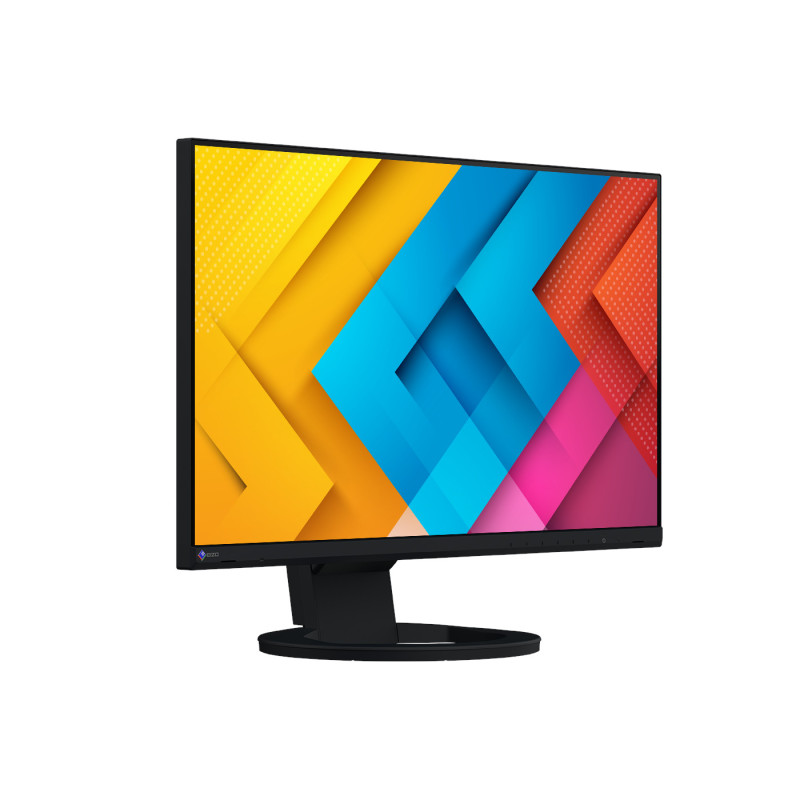 Монитор EIZO EV2490-BK, 23.8" Full HD IPS, с вграден KVM суич и ергономична стойка с пълна регулация - 2
