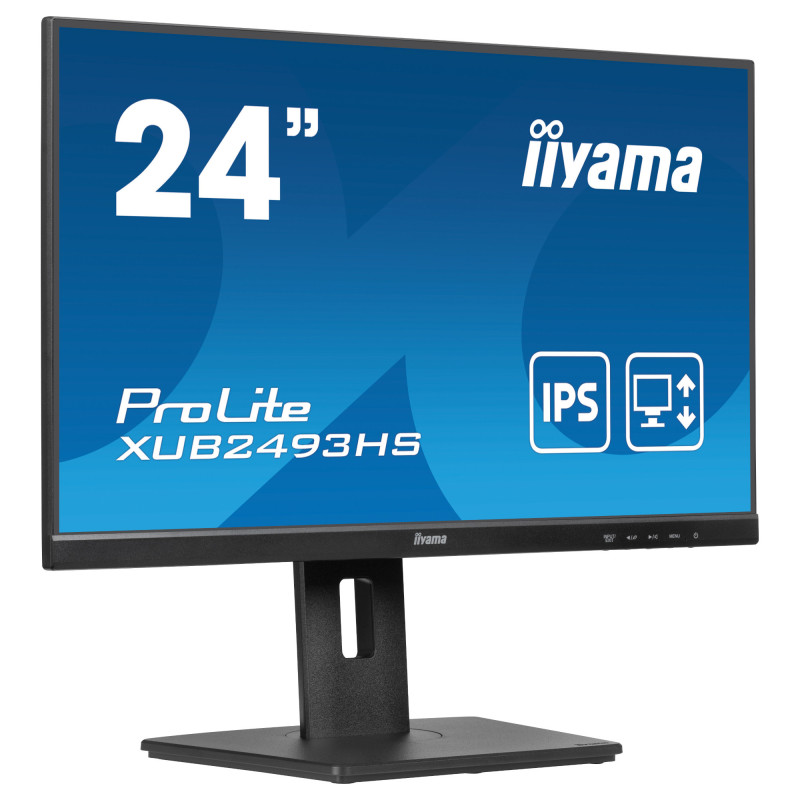 Монитор IIYAMA XUB2493HS-B6, 23.8" Full HD IPS, 100Hz, 0.5ms - 2
