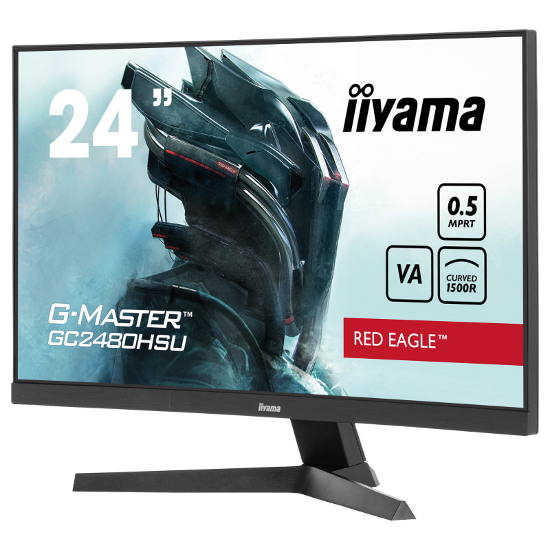 Монитор IIYAMA GC2480HSU-B1, 23.6" Full HD VA 180Hz, 0.5ms, Adaptive Sync - 3