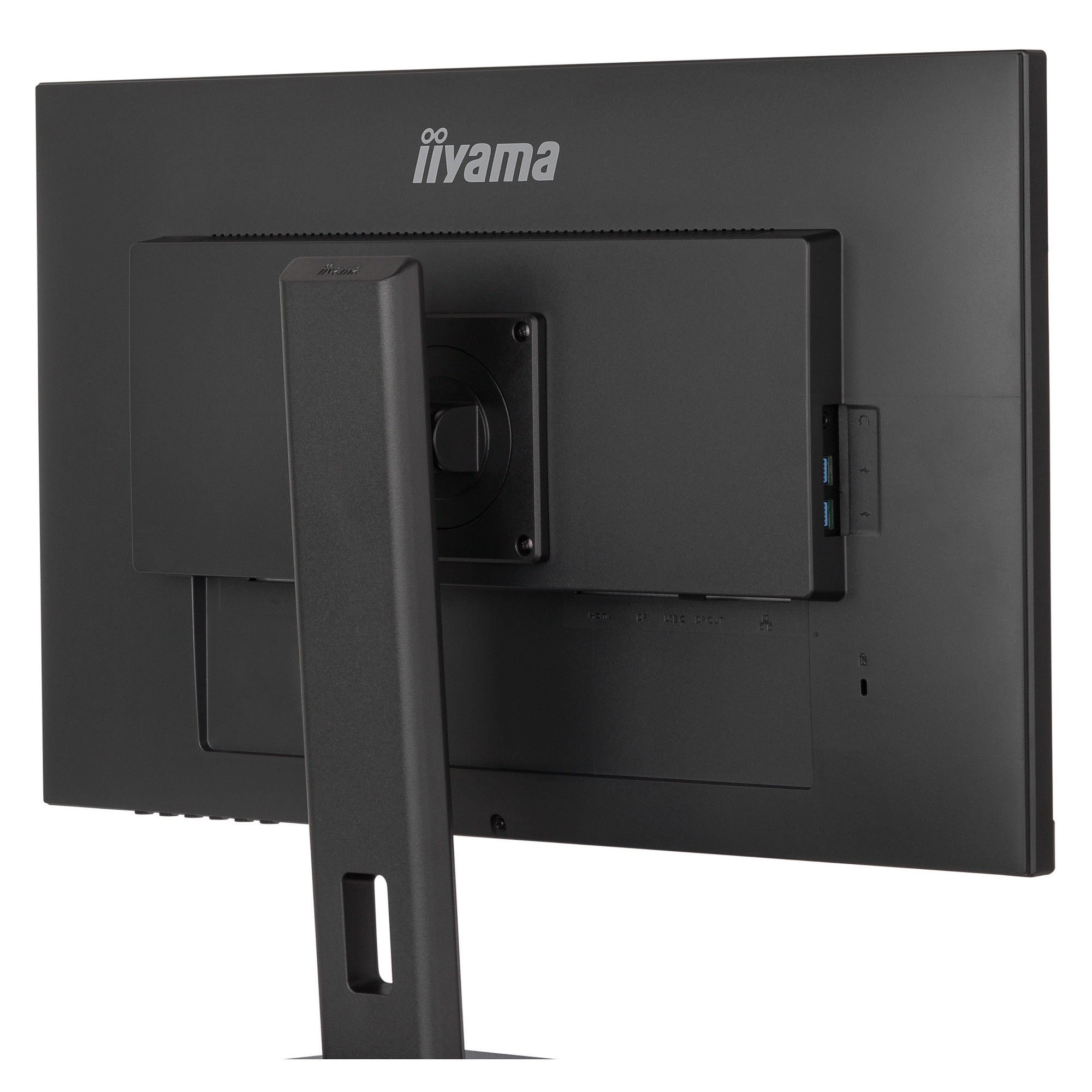 Монитор IIYAMA XUB2792HSN-B5, 27" Full HD IPS, USB-C докинг станция с 65W захранване и ергономична стойка - 7