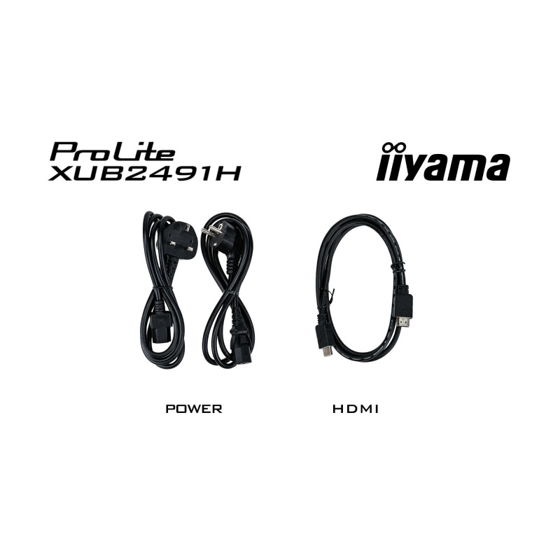 Монитор IIYAMA XUB2491H-B1, 23.8" Full HD IPS, 100Hz честота и 0.5ms време за реакция - 8