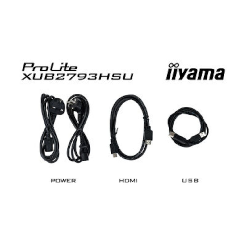 Монитор IIYAMA XUB2793HSU-B7, 27" Full HD IPS, 100Hz, 1ms, Adaptive Sync - 11