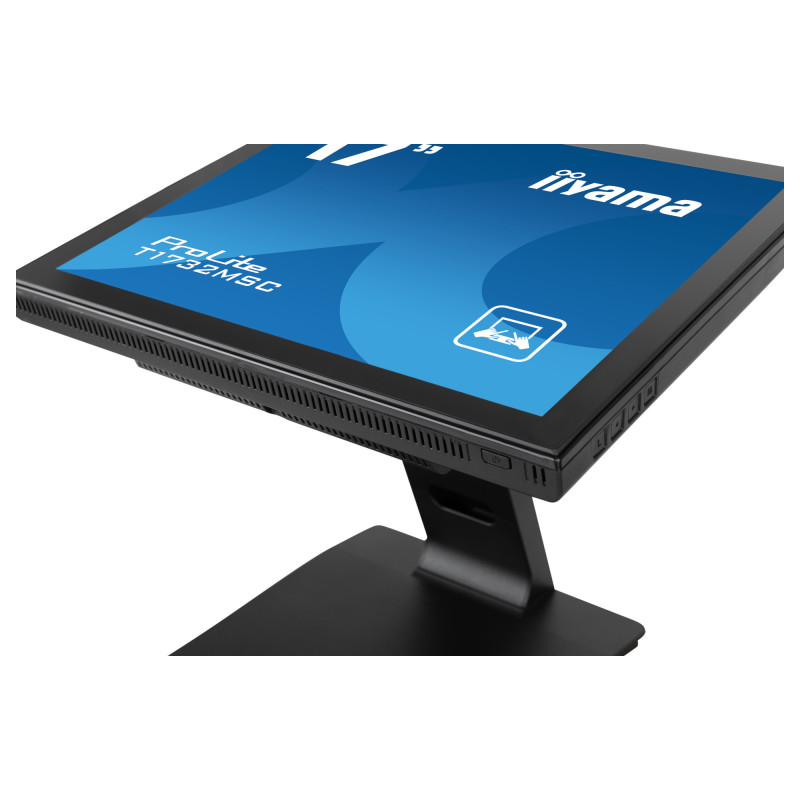 Монитор IIYAMA T1732MSC-B1SAG, 17" XGA TN Тъчскрийн, защита IP54 - 5