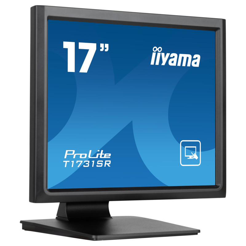 Монитор IIYAMA T1731SR-B1S, 17" 1280x1024 TN Тъчскрийн, IP54 защит - 3