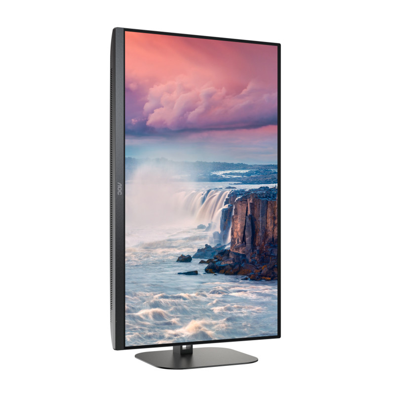 Монитор AOC Q27V5N/BK, 27" 2560x1440 VA, 75Hz, 1ms - 5