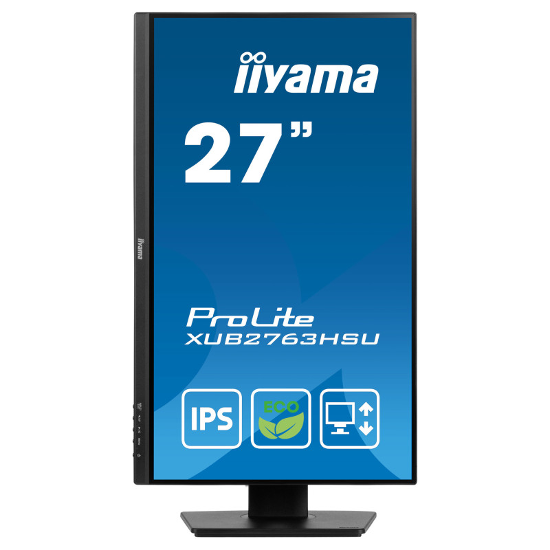 Монитор IIYAMA XUB2763HSU-B1, 27" Full HD IPS, 100Hz, FreeSync, 96% sRGB - 2