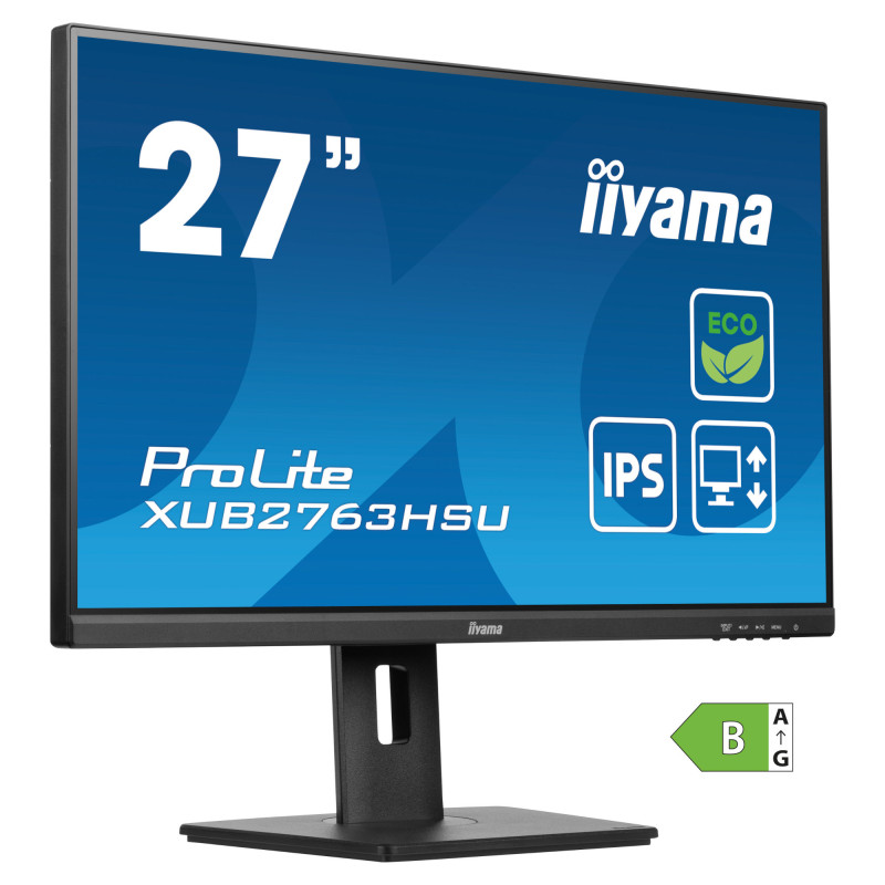 Монитор IIYAMA XUB2763HSU-B1, 27" Full HD IPS, 100Hz, FreeSync, 96% sRGB - 3