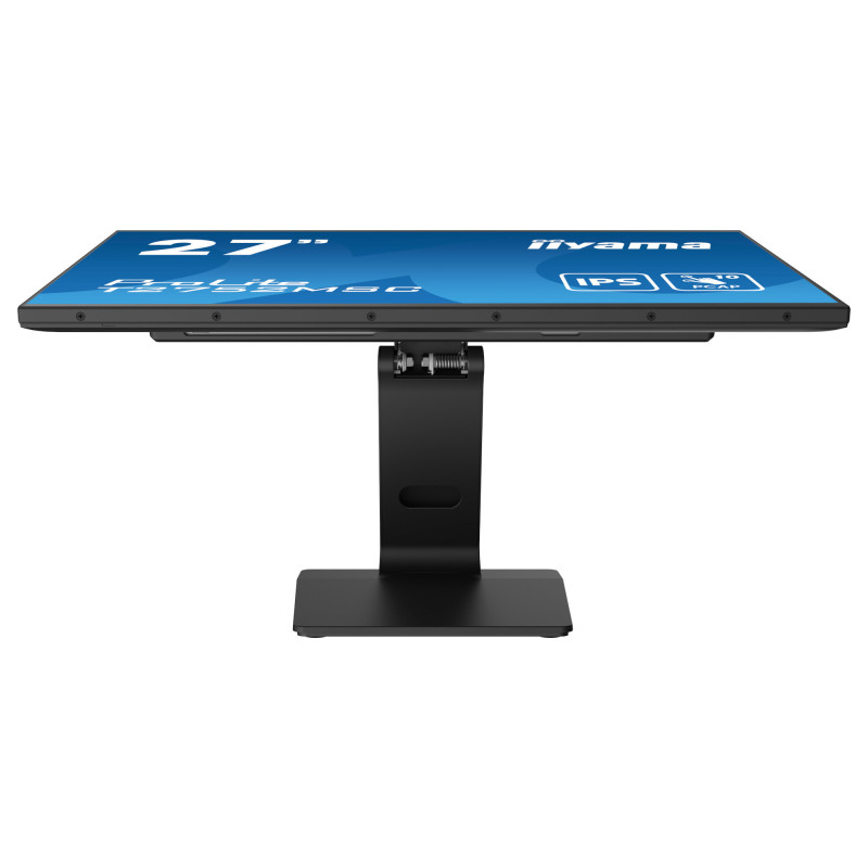 Монитор IIYAMA T2752MSC-B1, 27" Full HD IPS Touch 10-точков PCAP, 400 cd/m², HDMI, DisplayPor, USB хъб - 10