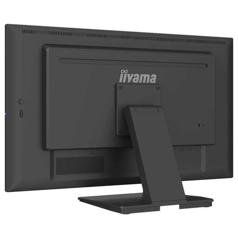Монитор IIYAMA T2752MSC-B1, 27" Full HD IPS Touch 10-точков PCAP, 400 cd/m², HDMI, DisplayPor, USB хъб - 12