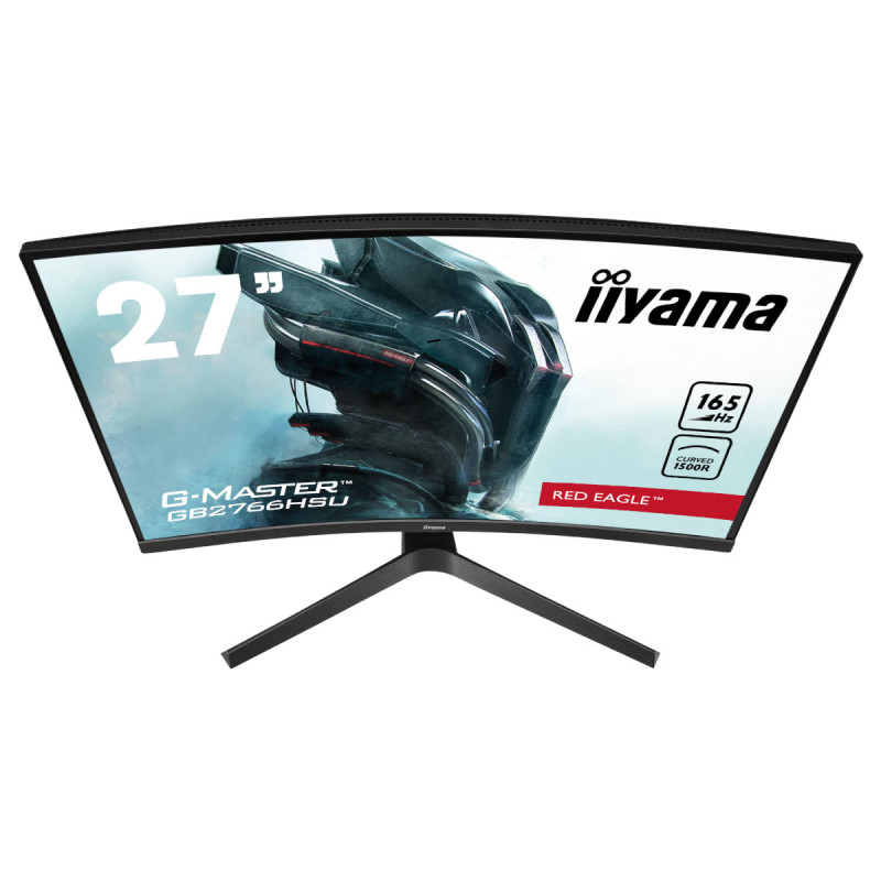 Монитор IIYAMA GB2766HSU-B1, 27" VA 1920x1080, 165Hz, 1ms, AMD FreeSync, регулируема стойка - 4