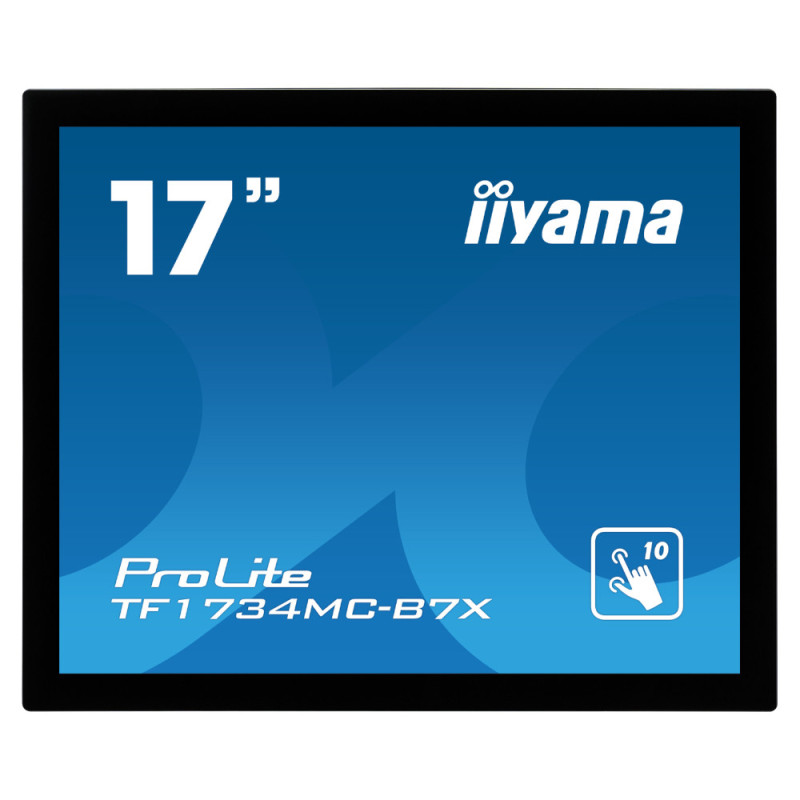 Монитор IIYAMA TF1734MC-B7X, 17" 1280x1024 TN Capacitive Touch - 1