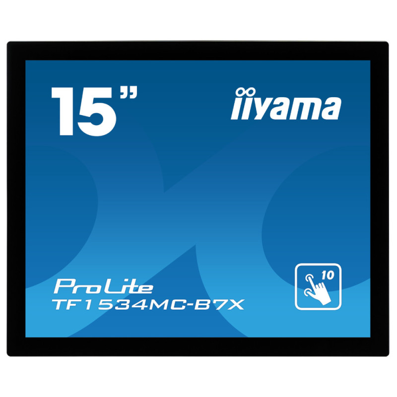 Монитор IIYAMA TF1534MC-B7X, 15" XGA TN Capacitive Touch - 1