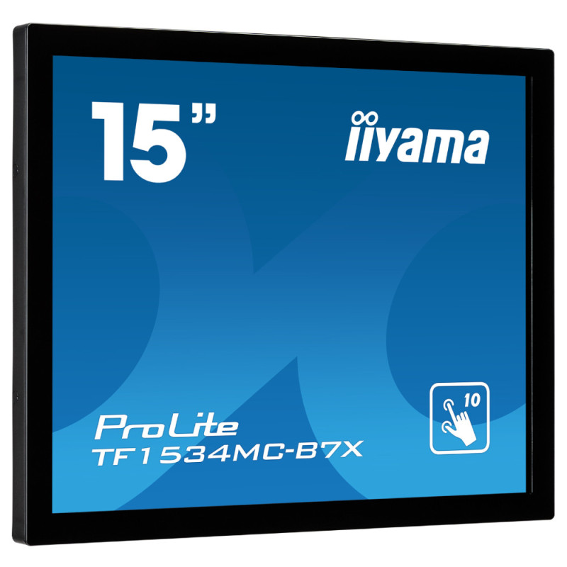 Монитор IIYAMA TF1534MC-B7X, 15" XGA TN Capacitive Touch - 2
