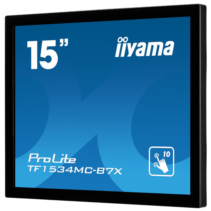 Монитор IIYAMA TF1534MC-B7X, 15" XGA TN Capacitive Touch - 3