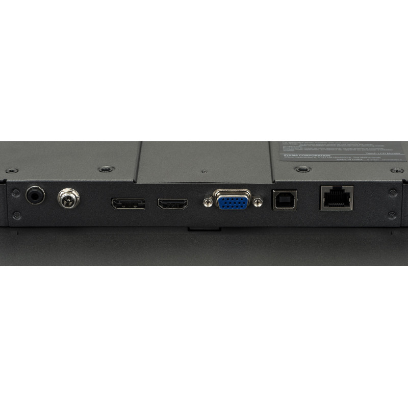 Монитор IIYAMA TF1515MC-B2, 15" XGA TN Capacitive Touch, IP65, open-frame дизайн за вграждане, VGA/HDMI/DisplayPort  - 9
