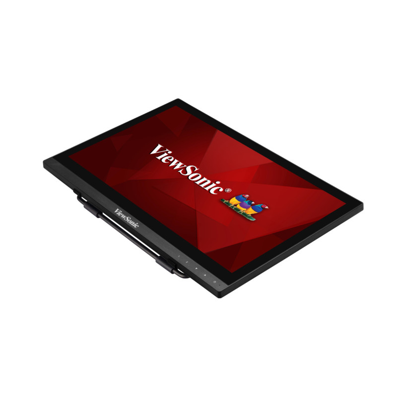 Монитор ViewSonic TD1630-3, 15.6" HD TN Тъчскрийн, 1366x768 ,10 points touch, 12ms, 220 cd/m2, 500:1, VGA, HDMI, USB, speakers - 5