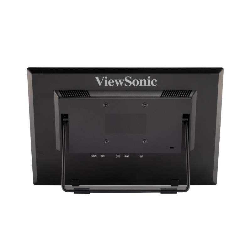 Монитор ViewSonic TD1630-3, 15.6" HD TN Тъчскрийн, 1366x768 ,10 points touch, 12ms, 220 cd/m2, 500:1, VGA, HDMI, USB, speakers - 6