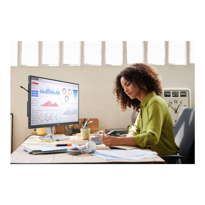Монитор Philips 27B2G5500, 27" QHD IPS 100Hz, 108% sRGB, 94% NTSC, LowBlue режим - 27B2G5500/00 - 2