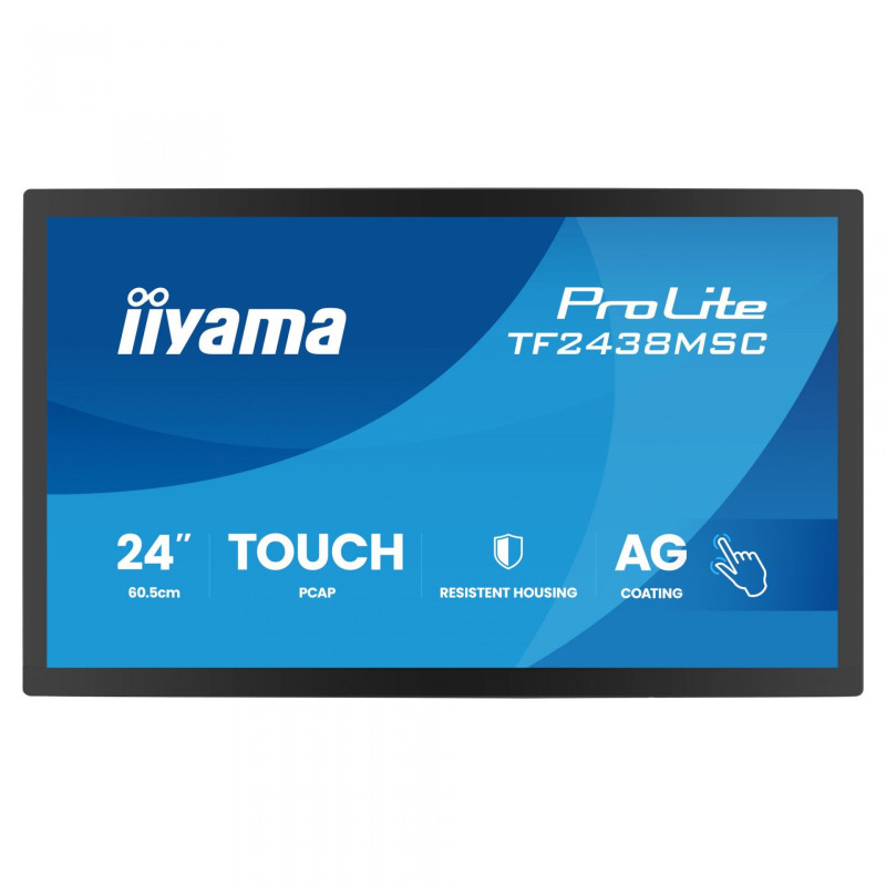 Монитор IIYAMA TF2438MSC-B2, 23.8" Full HD IPS Touch - 1